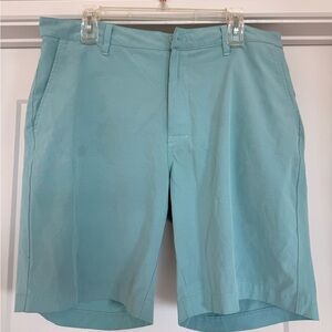 Callaway Men's Aqua Flat Front Shorts